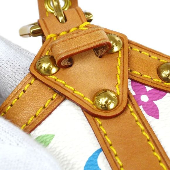 Louis Vuitton Theda Pm Hand Bag White Monogram Multi-color - Picture 9 of 9